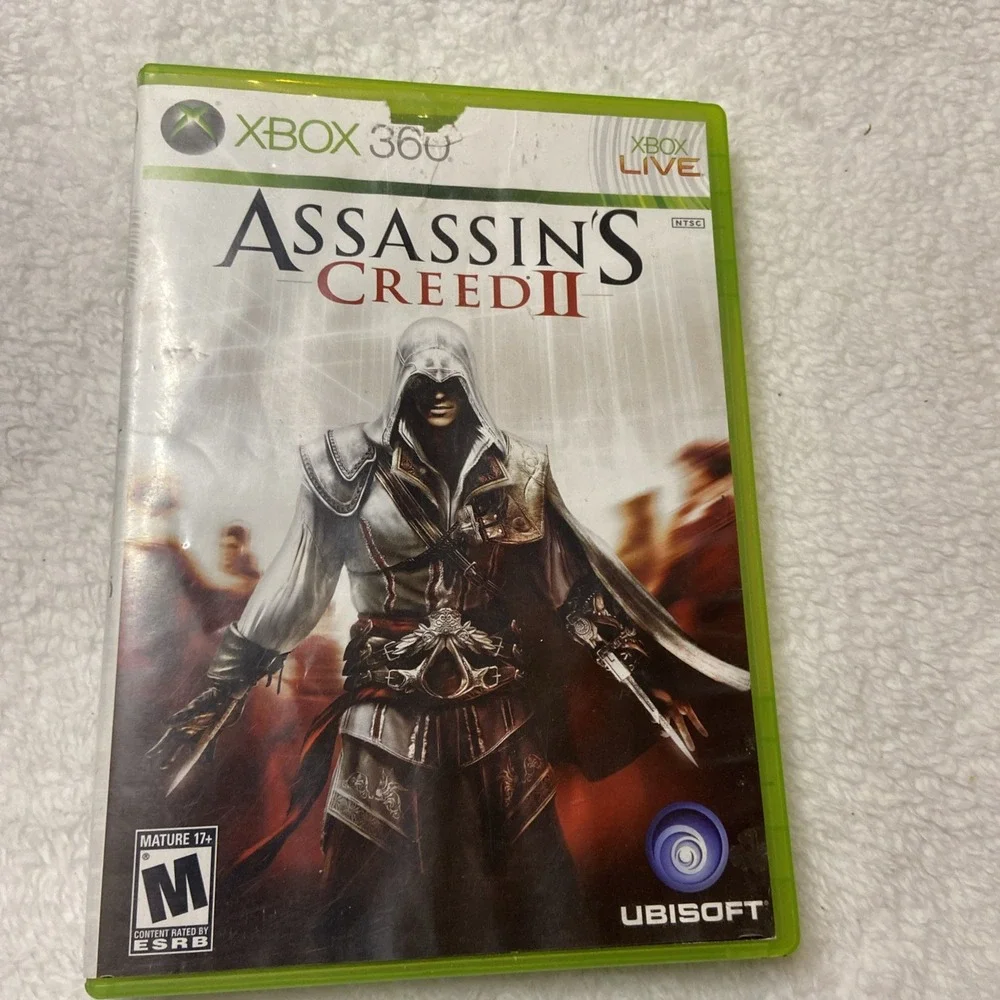 Assassin's Creed II Microsoft Xbox 360 Complete CIB 2009 Video Game